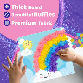 jackinthebox Poke Poke Art kit sticks and pad simplify engaging, mess-free activity.