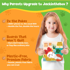 jackinthebox Poke Poke Art macaw design with vibrant colors