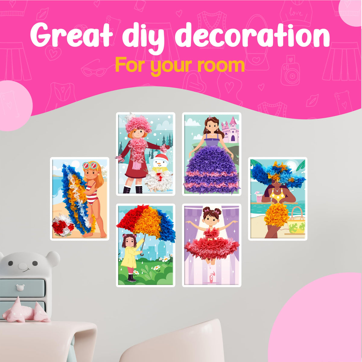 jackinthebox Poke Poke Art mess-free work surface enables focused play