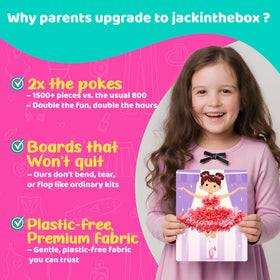 jackinthebox Poke Poke Art poke pad protects surfaces during crafting