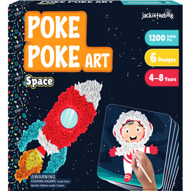 jackinthebox Poke Poke Art Space Theme front, inviting imaginative play with mess-free setup