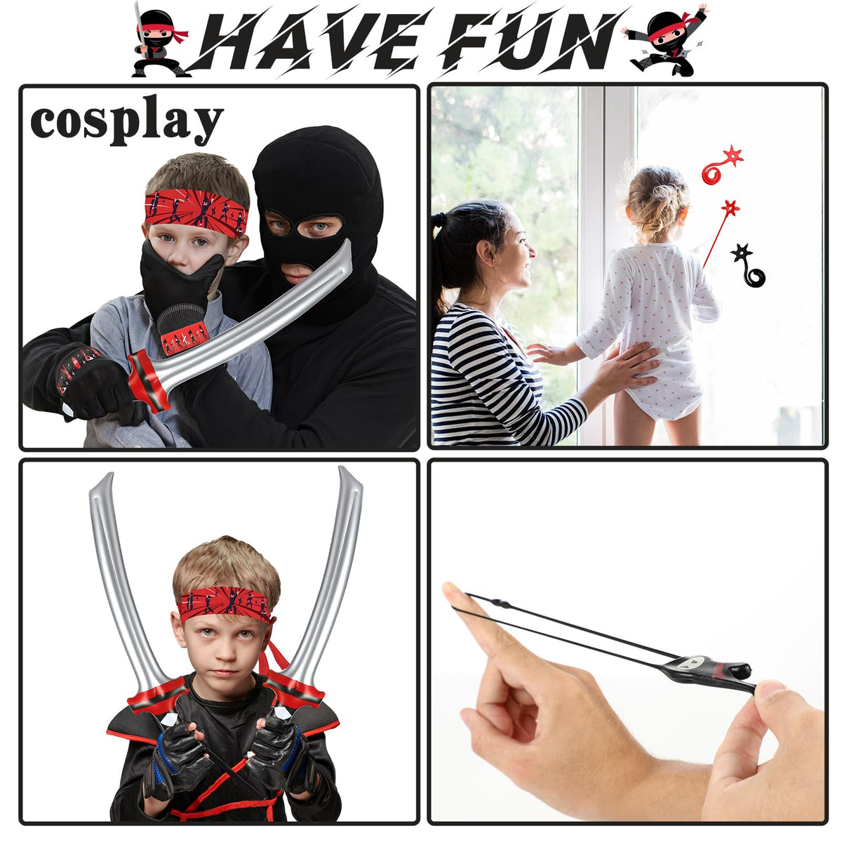Jacyan karate party favors kit on display for celebrations
