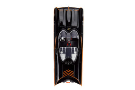 Jada Batmobile 1966 rubber tires provide realistic traction for play.