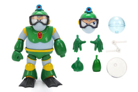 Jada Bubble Man action figure in one-twelfth scale ready for display.