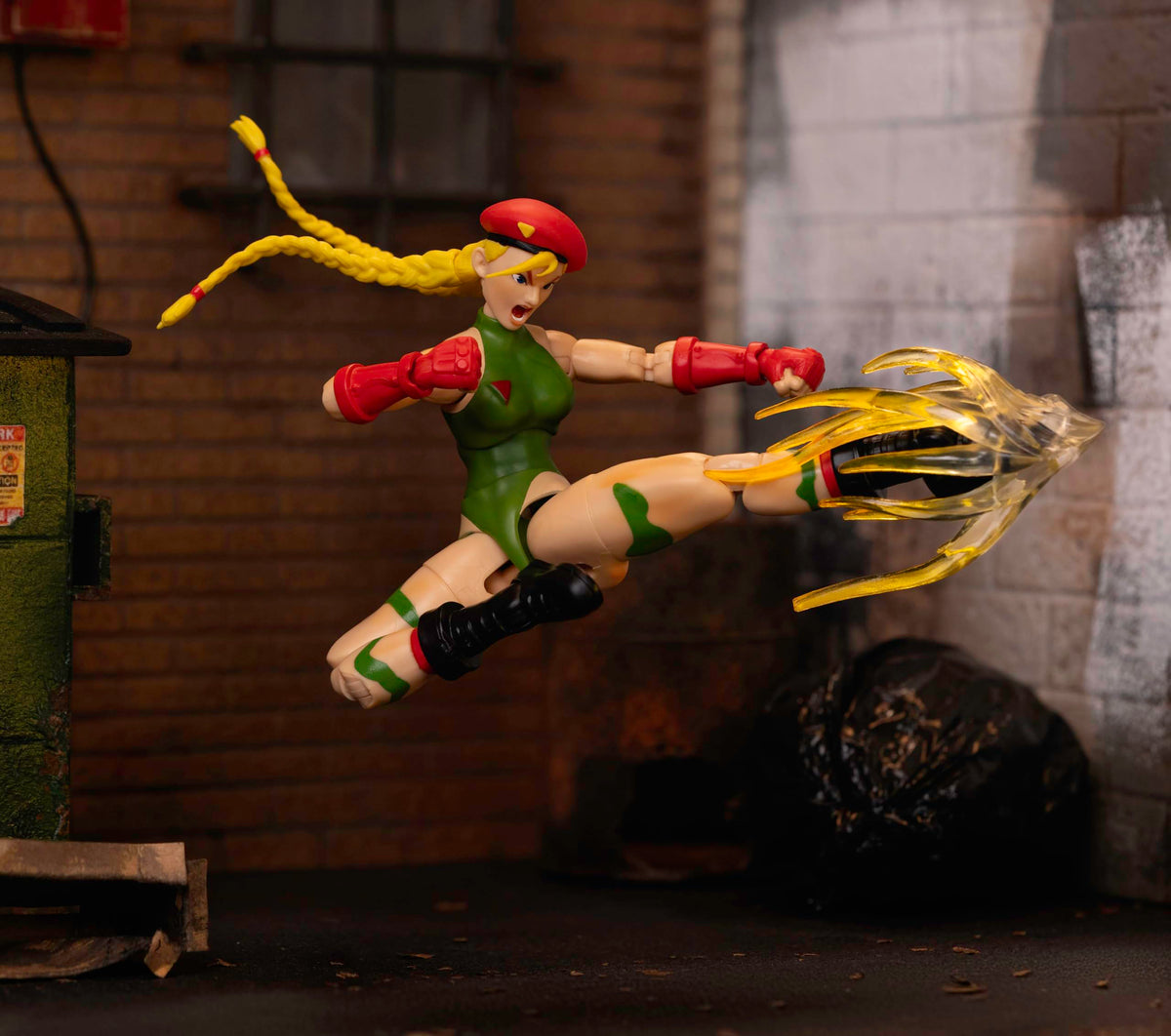 Jada Cammy arcade-style packaging evokes classic Street Fighter nostalgia