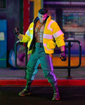 Jada David Martinez includes pistol and arm cannon for iconic action setups.
