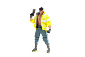 Jada David Martinez figure front view with dynamic posing for display.