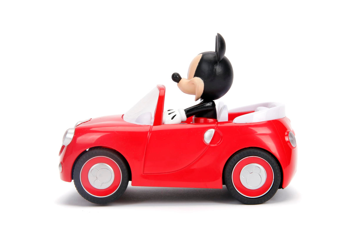 Jada Mickey Roadster remote control emphasizes simple two-button operation