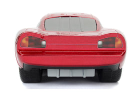 Jada Lightning McQueen rear trunk detail for realistic look in collections