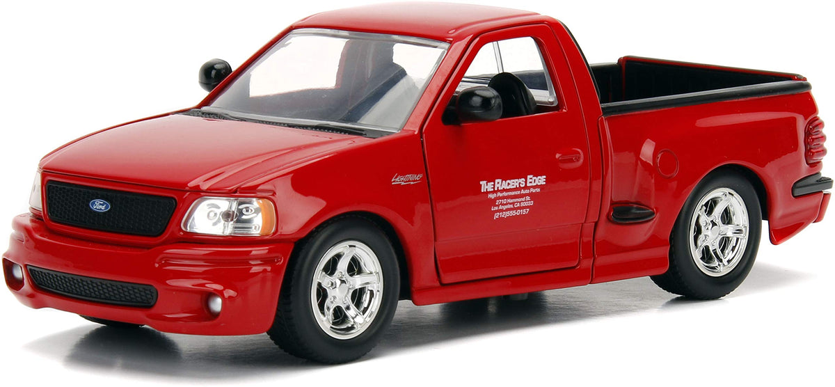 Jada Brian's Ford F-150 SVT Lightning front view shows premium display quality