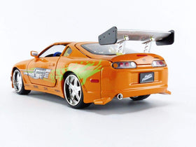 Jada Supra engine detail for close-up inspection and display realism.