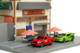 Jada Fast & Furious diecast vehicles with detailed craftsmanship.