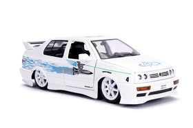 Jada Jesse's Jetta 1:24 aero modifications emphasize sporty design.