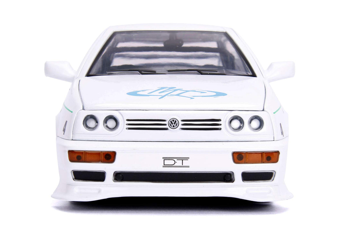 Jada Jesse's Jetta 1:24 opening doors showcases accessible panel lines.