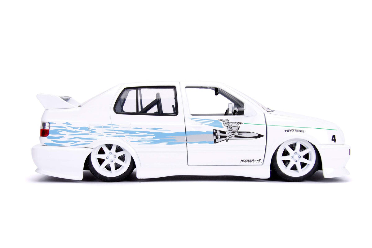 Jada Jesse's Jetta 1:24 scale model ideal for collectors shelves.