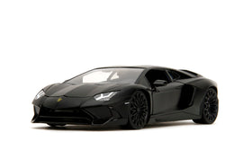 Jada Shaw's Lamborghini Aventador SV die-cast with opening trunk ideal for dioramas.