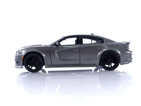 Jada Dom's Charger, open doors reveal interior details for shelving display.