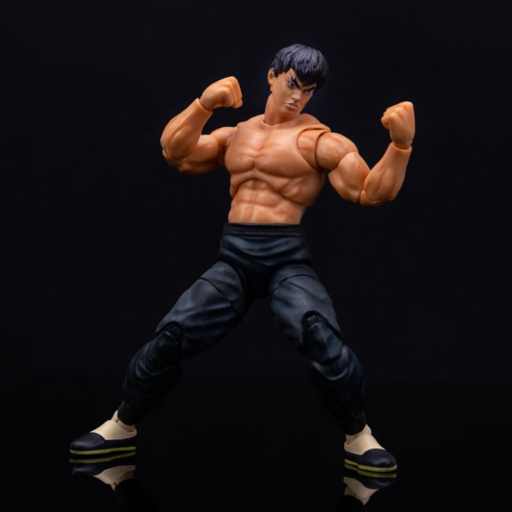 Jada Fei Long kick fire accessory adds arcade-inspired flair.
