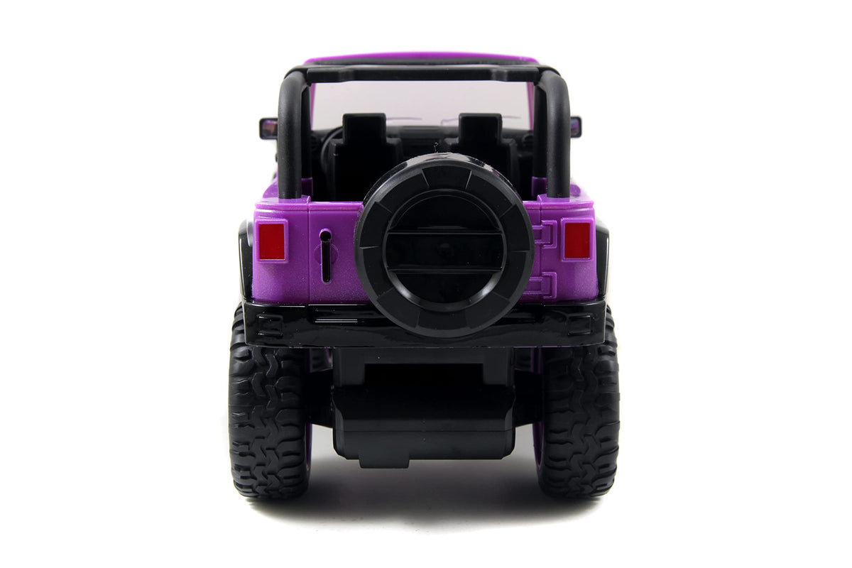 Jada Girlmazing Jeep Wrangler RC adjustable doll seat for 10-inch dolls.