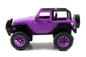 Jada Girlmazing Jeep Wrangler RC sticker sheet for custom decoration.