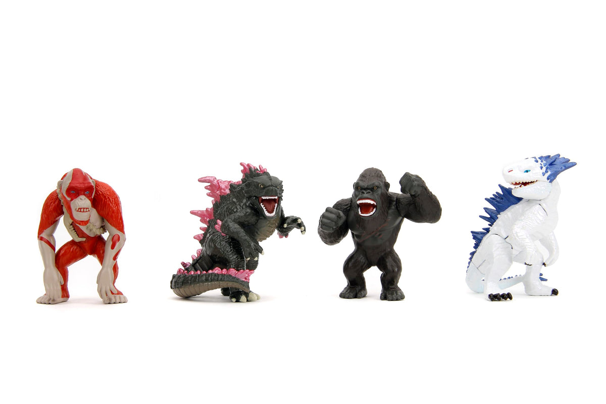 Jada Godzilla x Kong Metalfigs Godzilla figure, durable display piece for shelves.