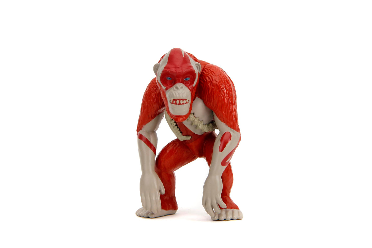 Jada Godzilla x Kong Metalfigs King Kong figure, collectible display for fans.