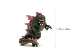 Jada Godzilla x Kong Metalfigs Skar figure, detailed sculpture ideal for dioramas.