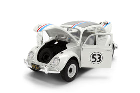 Jada Herbie Love Bug with racing livery highlights authentic styling