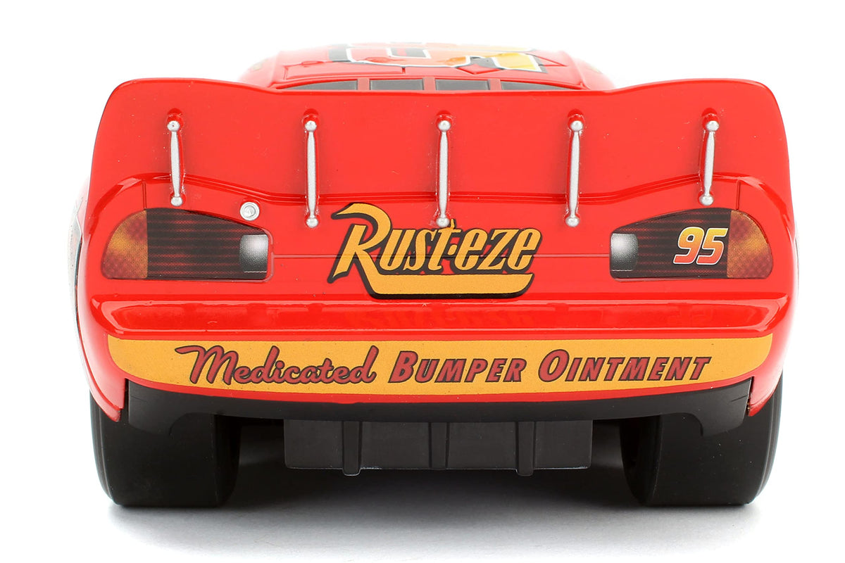 Jada Lightning McQueen collector display with high-end casting details
