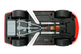 Jada Lightning McQueen with open hood showing detailed engine styling
