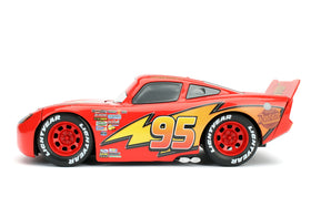 Jada Lightning McQueen premium rubber tires for lifelike feel