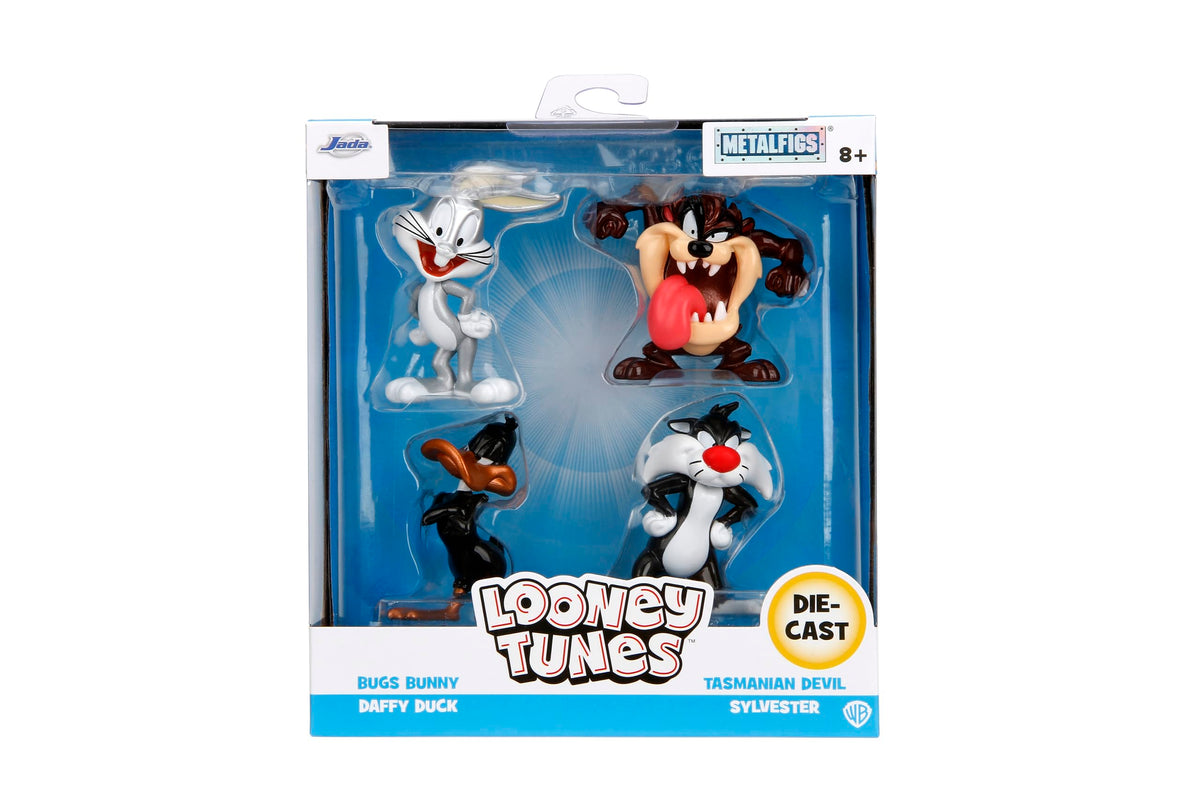 Jada Looney Tunes Metalfigs Tasmanian Devil figure for display and dynamic play