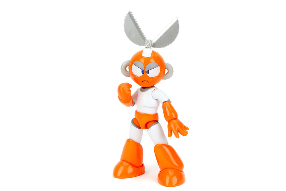 Jada Mega Man Cut Man figure front view for dynamic display.