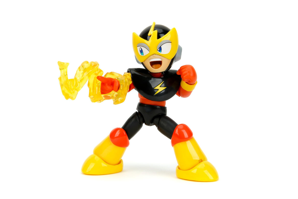 Jada Mega Man Elec Man 1:12 figure ready for dynamic poses and display.