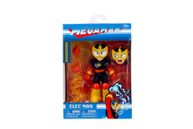 Jada Mega Man Elec Man with over 15 articulation points for pose versatility.