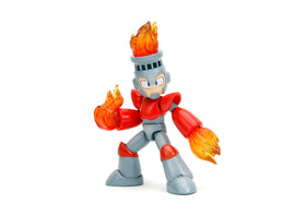 Jada Mega Man Fire Man action figure front view for display and imaginative play