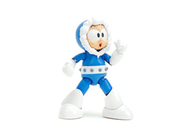 Jada Mega Man Ice Man figure with ice slasher accessory for display