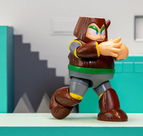 Jada collector packaging with retro Mega Man artwork enhances display value