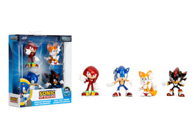 Jada MetalFigs Sonic wave1 sonic-front displays durable die-cast detail for collection.