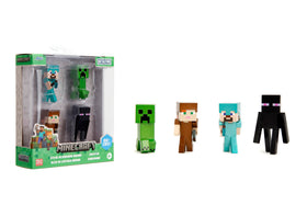 Jada Minecraft MetalFigs Steve in Diamond Armor for display or action-packed play