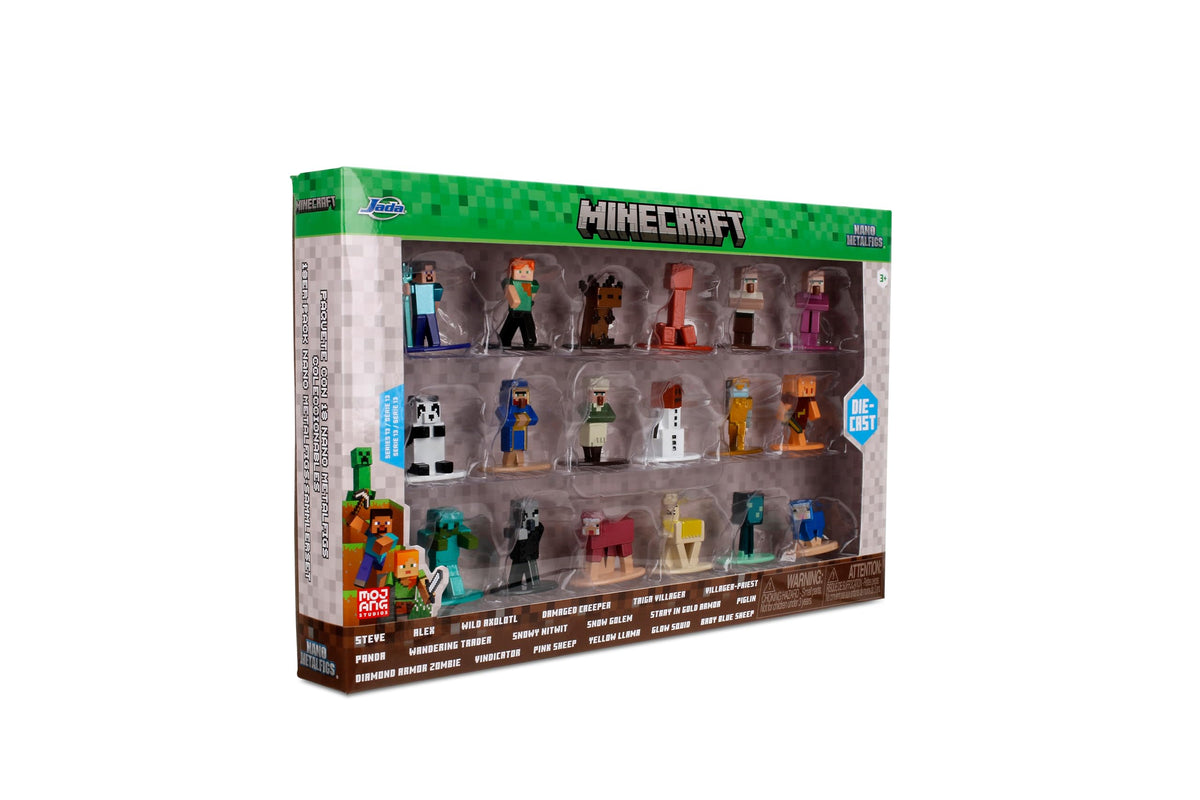 Jada Minecraft Nano Metalfigs Series 13 Creeper; classic display icon