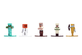 Jada Minecraft Nano Metalfigs Series 17 Glow Squid figure adds color to displays.
