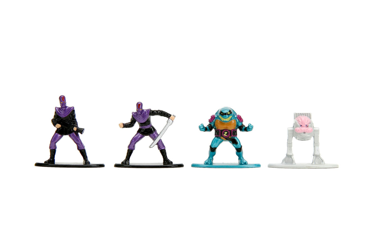 Jada Nano MetalFigs Leonardo figure showcases detailed craftsmanship in a compact form.