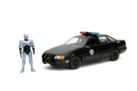 Jada Robocop 1:24 taurus die-cast chrome for collectors and display shelves.
