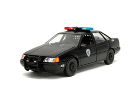 Trunk opens to reveal realistic hardware on the Jada Robocop taurus.