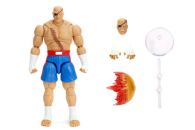 Jada Sagat 1:12 figure front view for dynamic display and pose variety