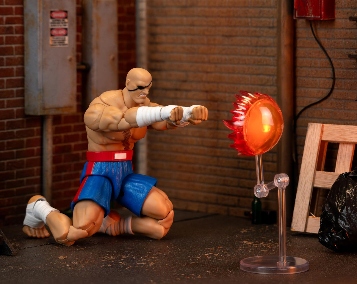 Jada Sagat stand offers stable, dynamic battle stances