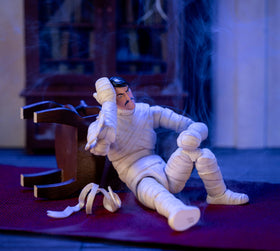 Jada Scooby-Doo Mummy of Ankha figure in articulated pose for dynamic display.