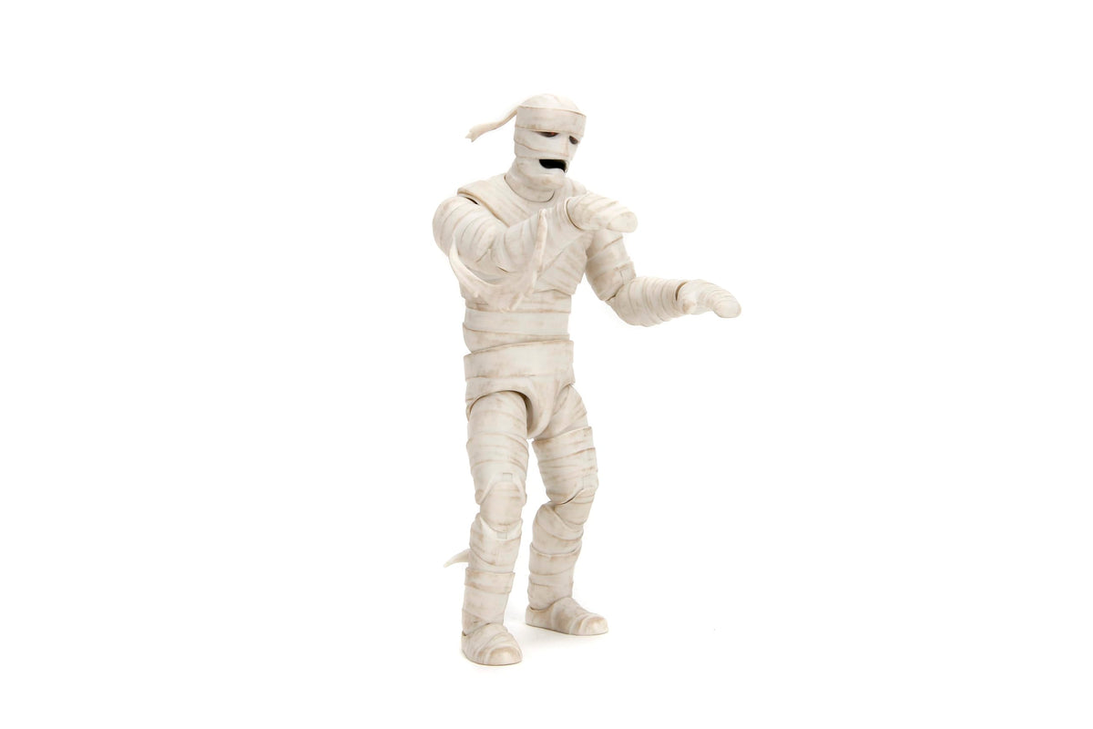 Jada Scooby-Doo Mummy of Ankha figure, front view with detailed bandages for display.