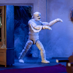 Mummy wrap details enhance eerie atmosphere for dioramas.